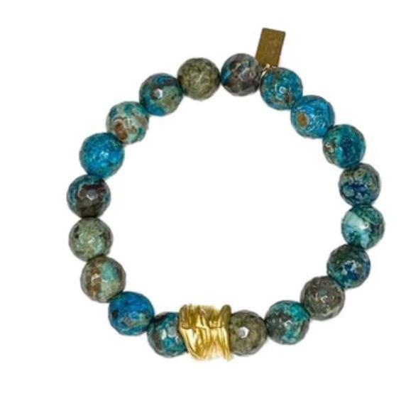 Meghan Bo Designs | Ocean Jasper Beaded Bracelet