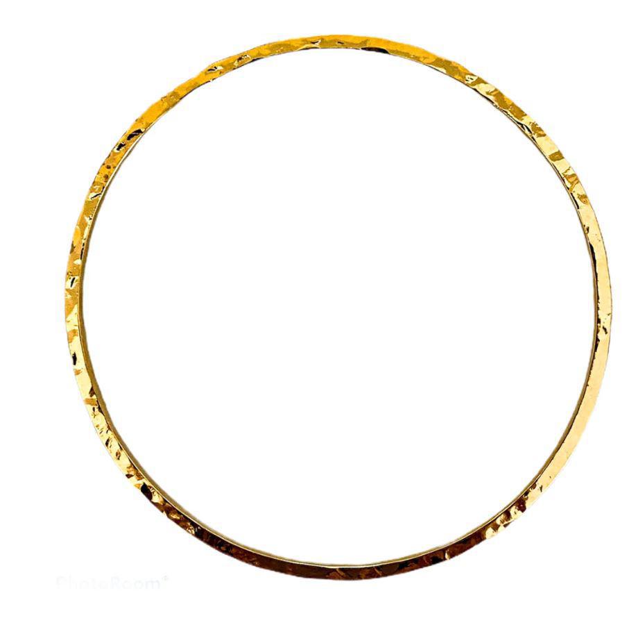 Meghan Bo Designs | Thin Hammered Bangle