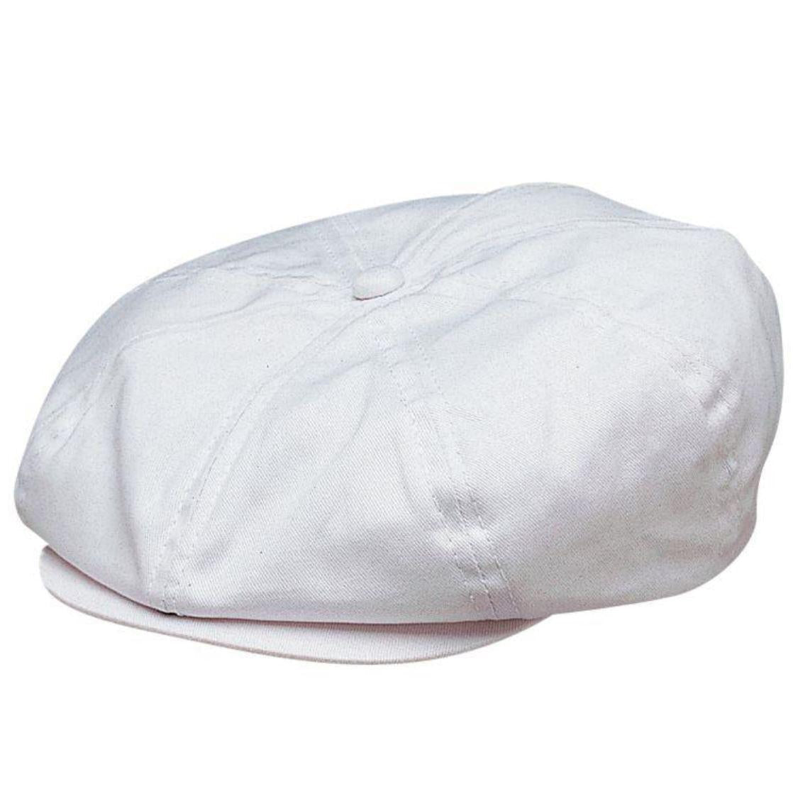 Men's Cotton Newsboy Cabbie Cap | Kaki