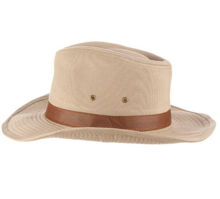 Men's Twill Shapeable Outback Hat Saguaro Khaki