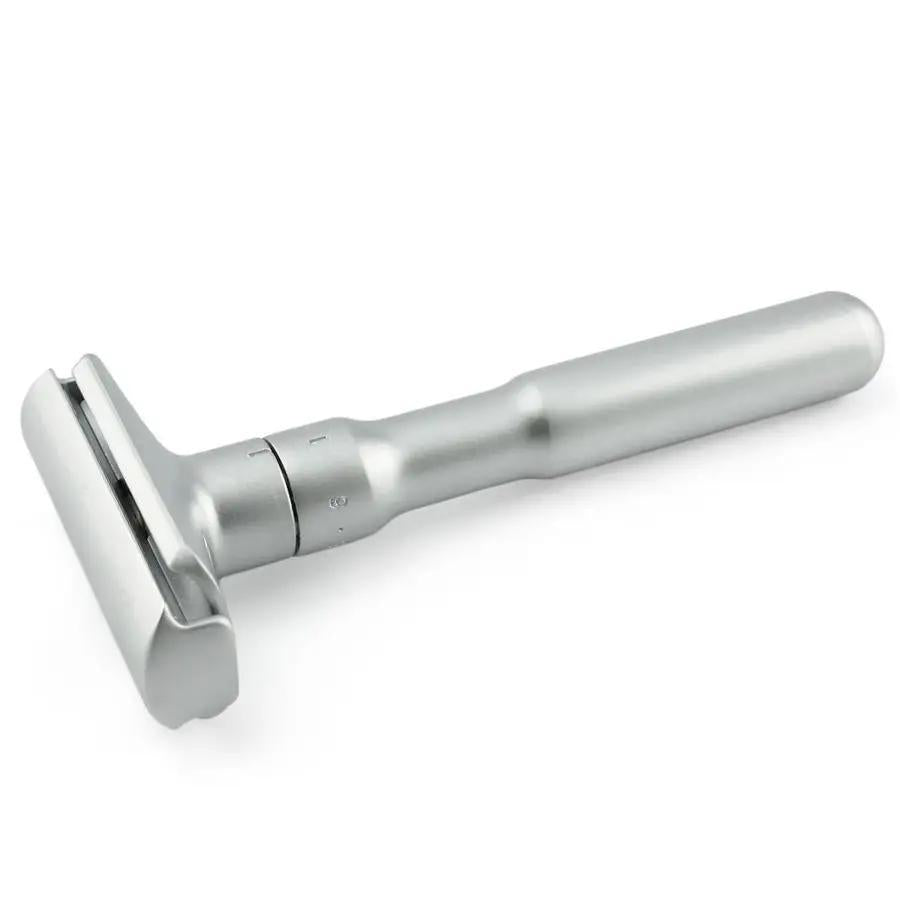 Merkur Double Edge Safety Razor | Futur 700 Adjustable with Snap Closure Matte