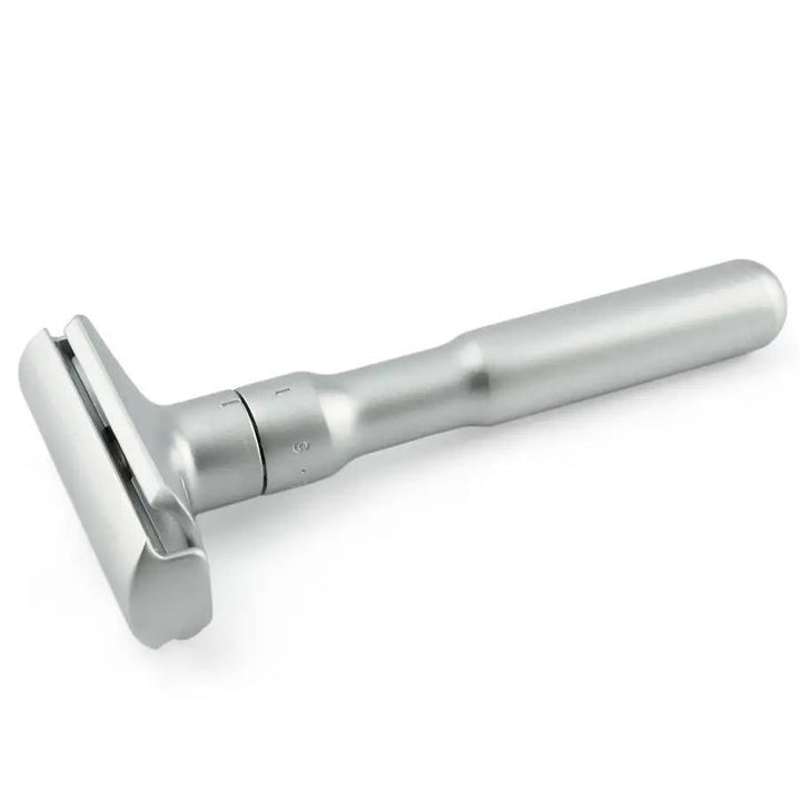 Merkur Double Edge Safety Razor | Futur 700 Adjustable with Snap Closure Matte