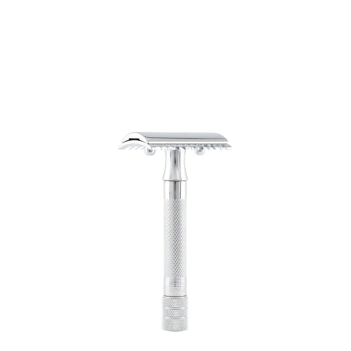 Merkur Double Edged Safety Razor | Open Comb, Chrome 15C