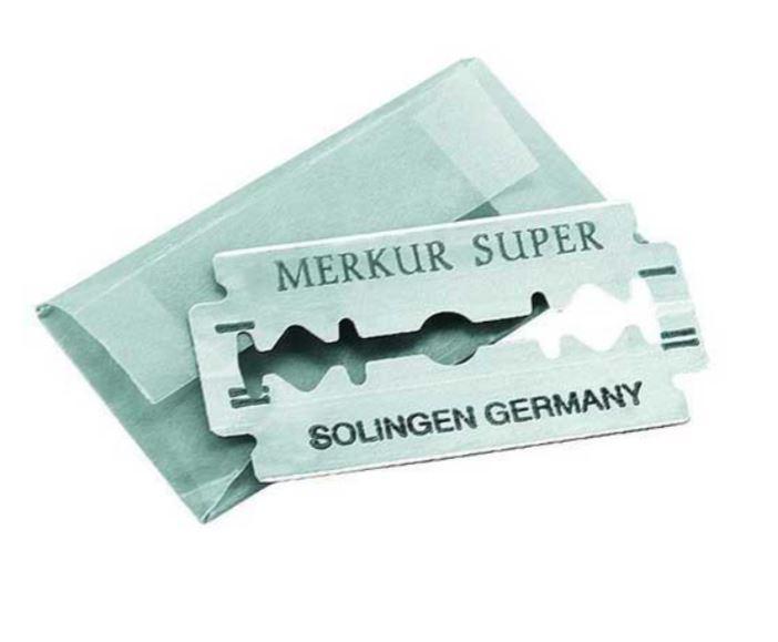 Merkur Super Platinum Double Edge Safety Razor Blades