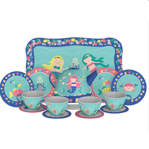 Mermaid Toy Tea Set