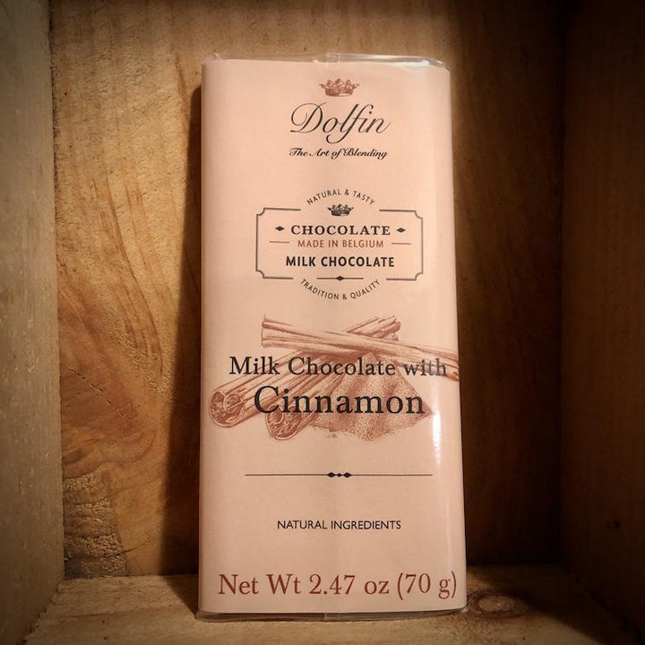 Dolfin Chocolate Bar Milk Cinnamon