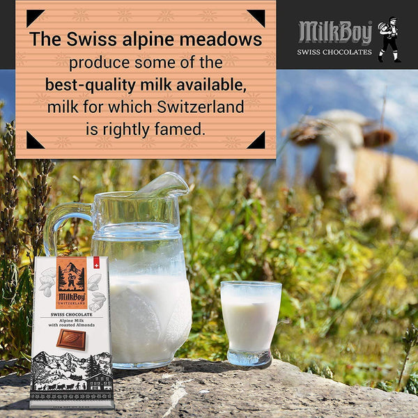 Milkboy Finest Swiss 72% Dark Chocolate with fresh roasted Coffee
