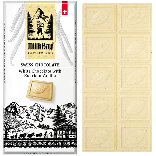 Milkboy Swiss White Chocolate with Bourbon Vanilla