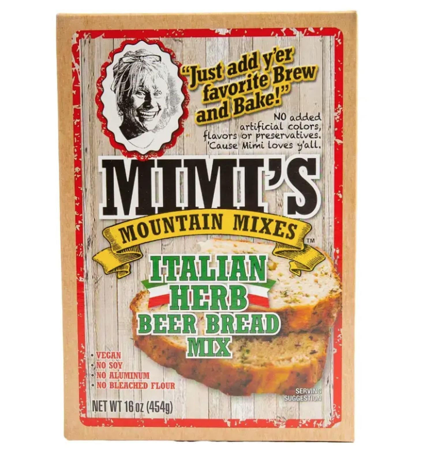Mimi's Mountain Mixes| Italian Herb Beer Bread Mix