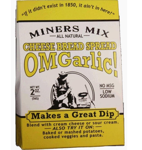 Miners Mix | OMG Garlic Cheese Bread Spread Mix