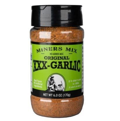 Miners Mix | Original XXX-Garlic Seasoning and Rub