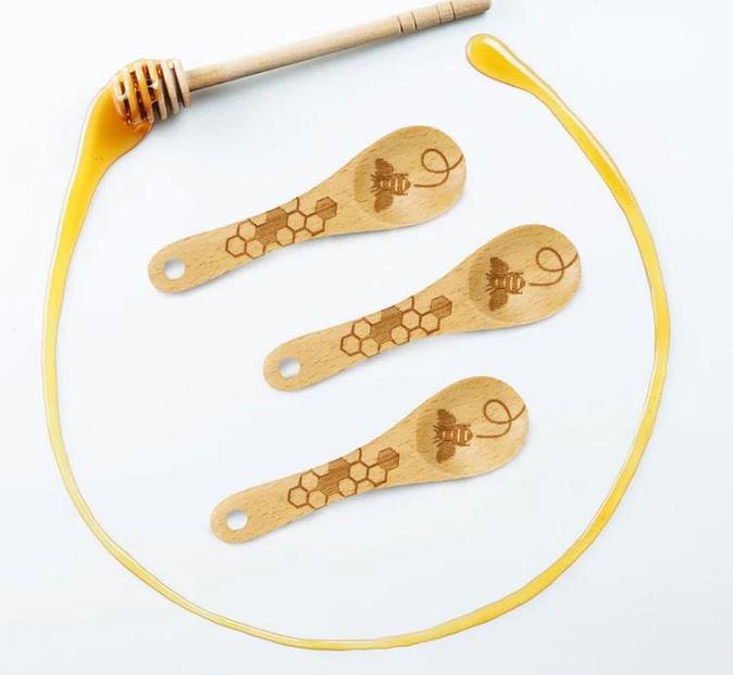 Mini Condiment Spoon | Bee