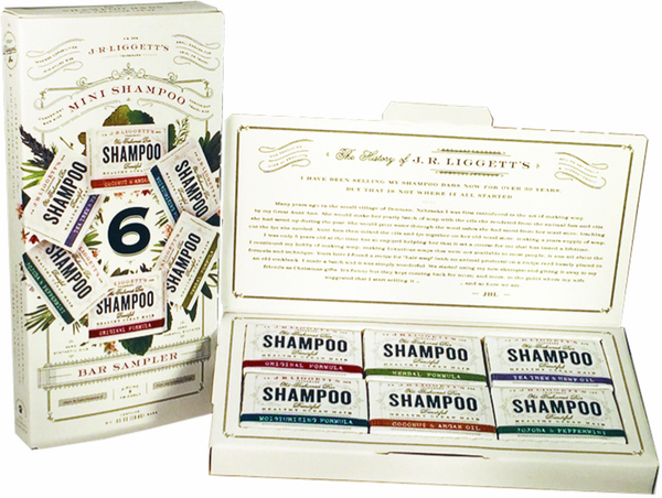 Mini Shampoo Bar Sampler Set by J. R. Liggett's