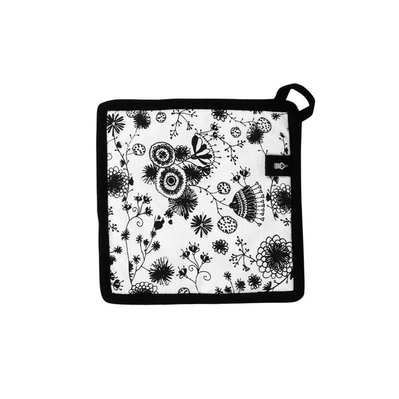 Miss Blackbirdy Flower Potholder
