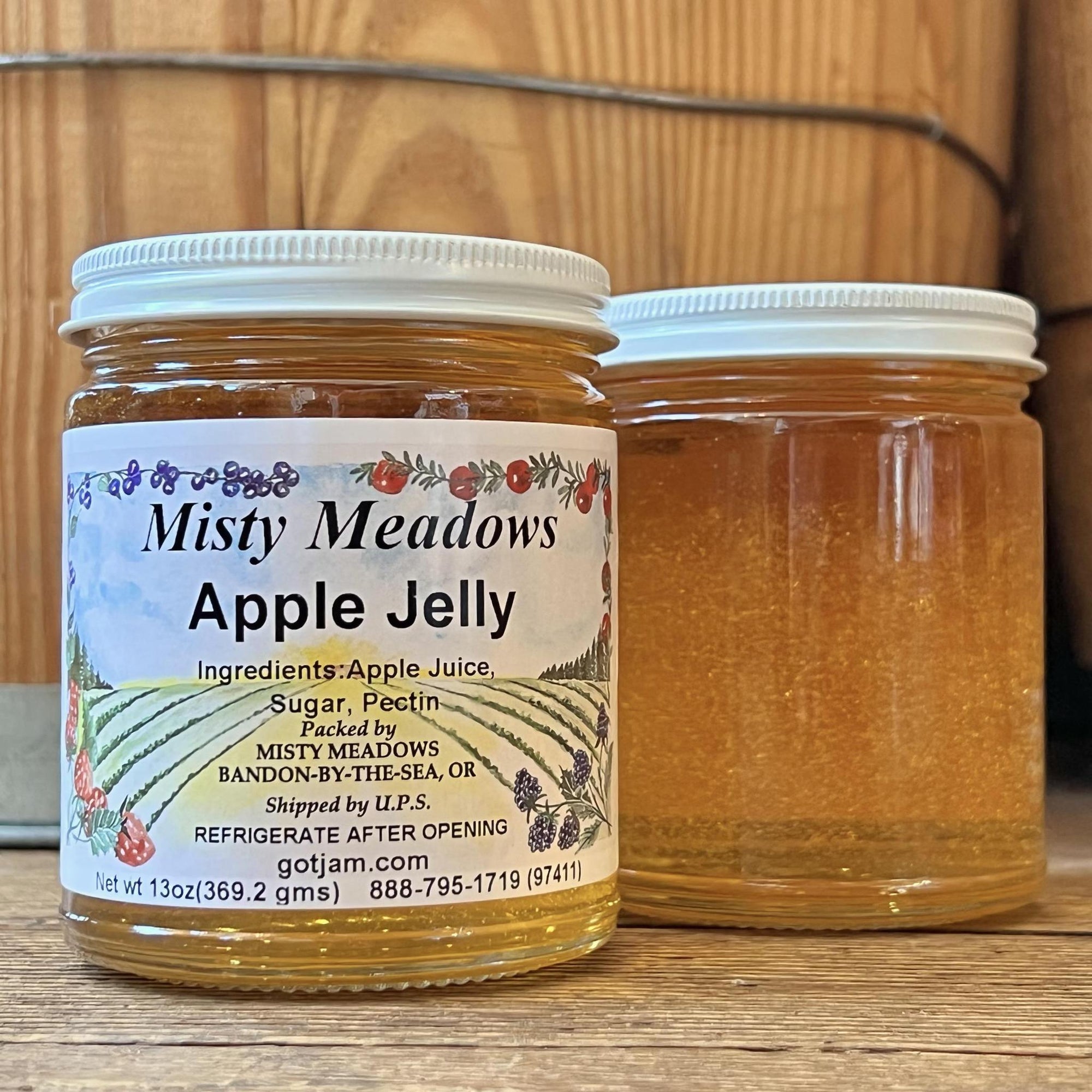 Misty Meadows Small Batch Rare Fruit Preserves | Apple Jelly