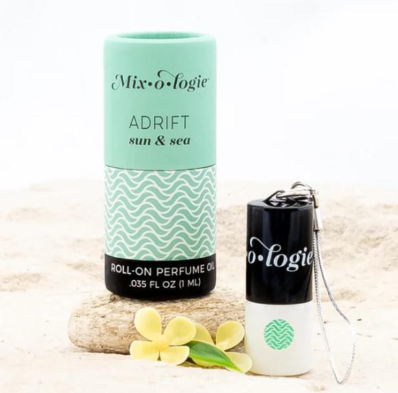 Mixologie Mini Roll-On Perfume Keychain | Adrift (Sun & Sea)
