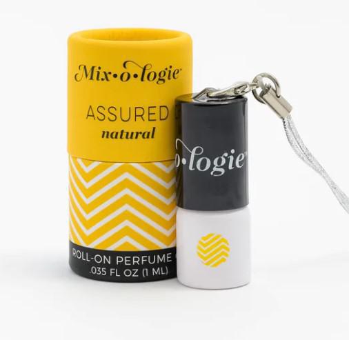 Mixologie Mini Roll-On Perfume Keychain | Assured (Natural)