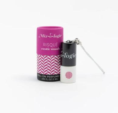 Mixologie Mini Roll-On Perfume Keychain | Risqué (Exotic Woods)