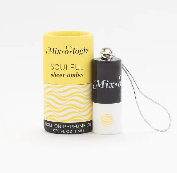 Mixologie Mini Roll-On Perfume Keychain | Soulful (Sheer Amber)