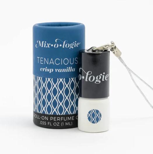 Mixologie Mini Roll-On Perfume Keychain | Tenacious (Crisp Vanilla)