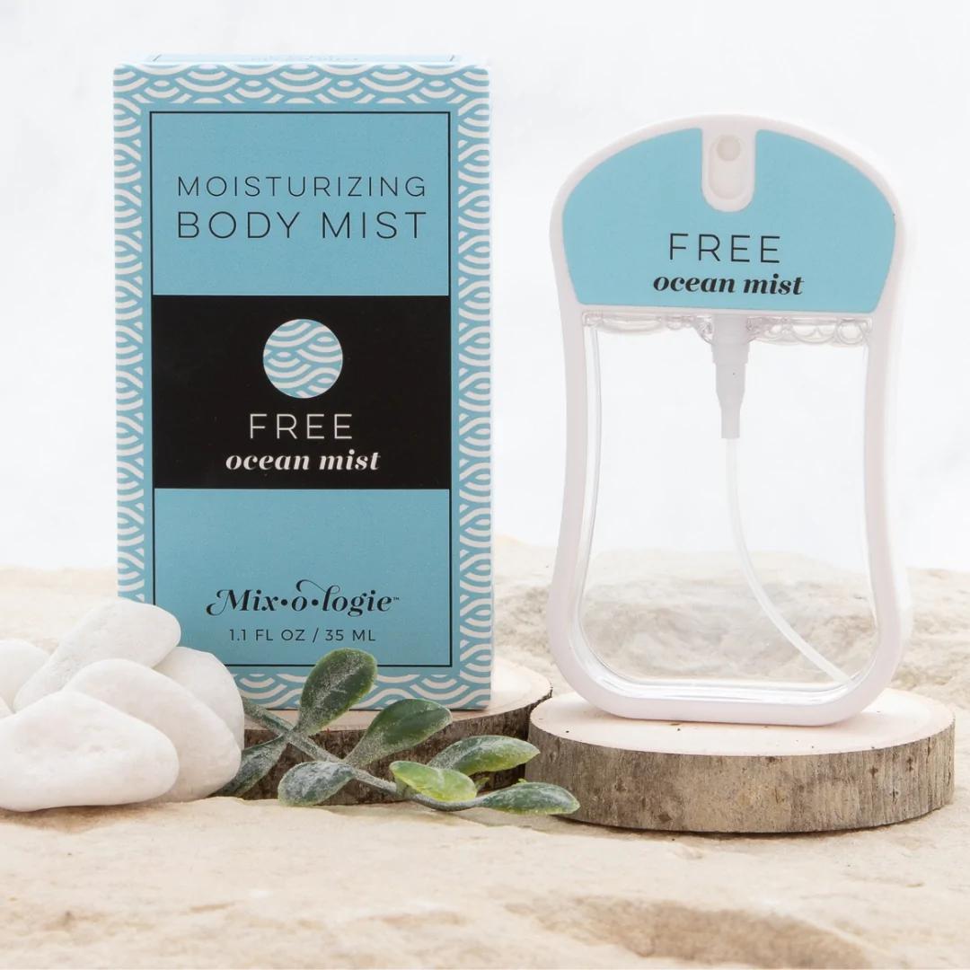 Mixologie Moisturizing Body Mist | Free (Ocean Mist)