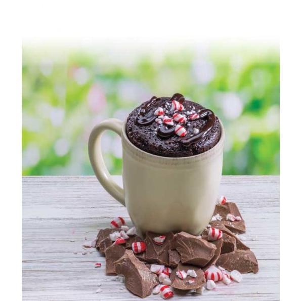 Molly & You Single Serve Cake Mug Mix | Chocolate Peppermint Brownie