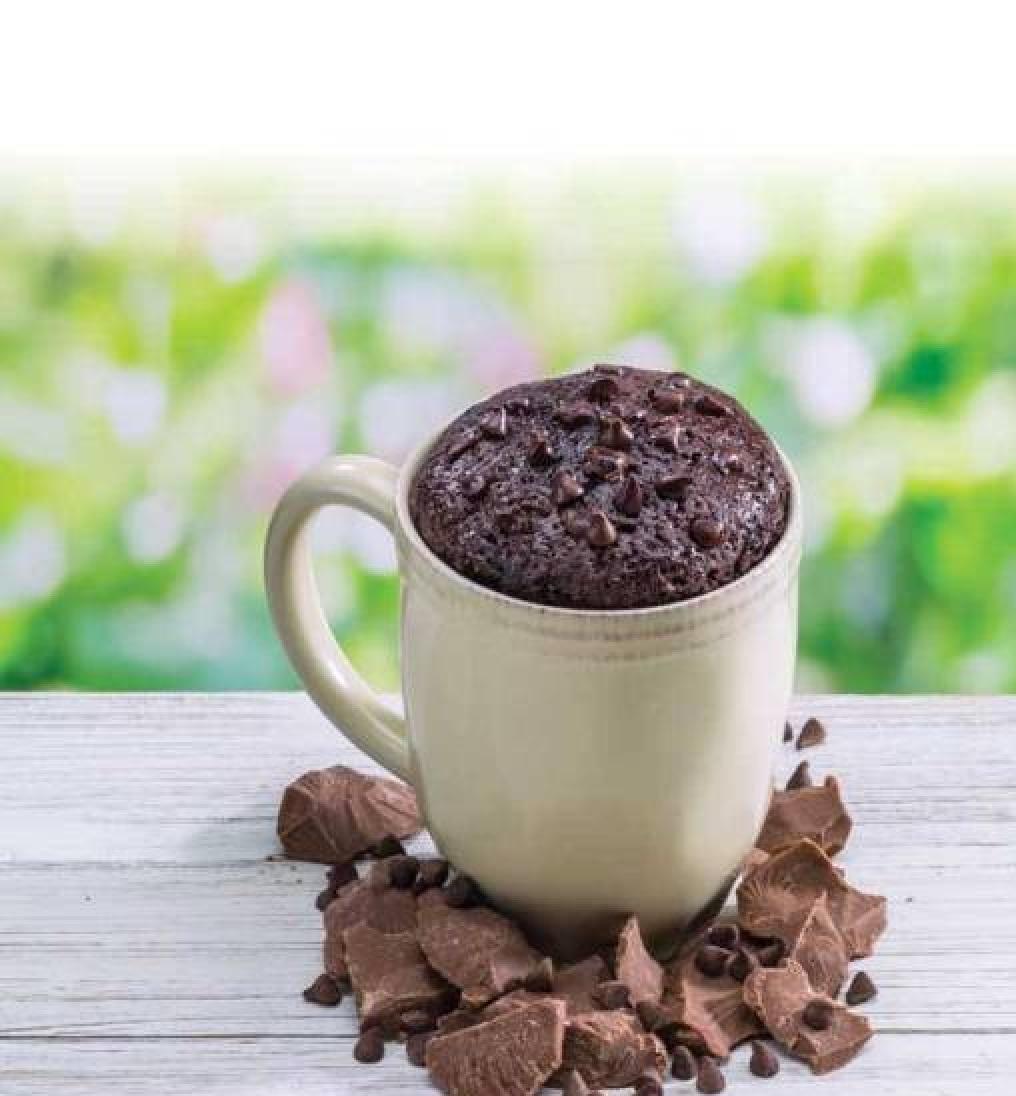Molly & You Single Serve Cake Mug Mix | Double Chocolate Chip Brownie