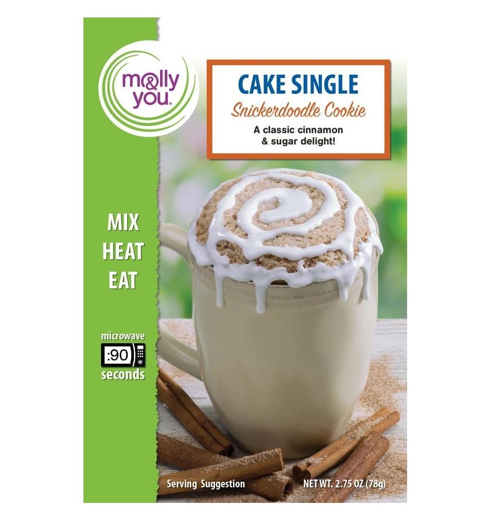 Molly & You Single Serve Cake Mug Mix | Snickerdoodle