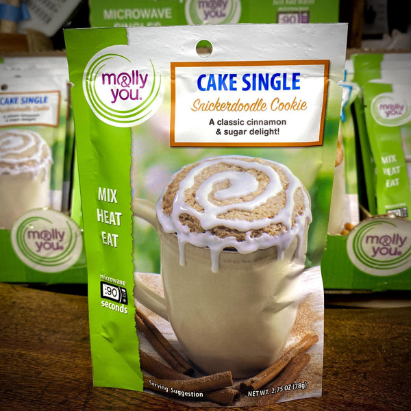 Molly & You Single Serve Cake Mug Mix | Snickerdoodle