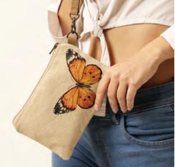 Cott N Curls Wristlet | Butterfly Monarch