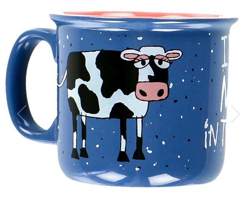 Moody in the Morning Cow Mug