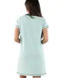 Moody in the Morning Cow Sleep Nightshirt | Light Blue