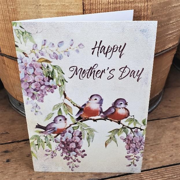 Mother's Day Card Birdies by Yesterday's Best