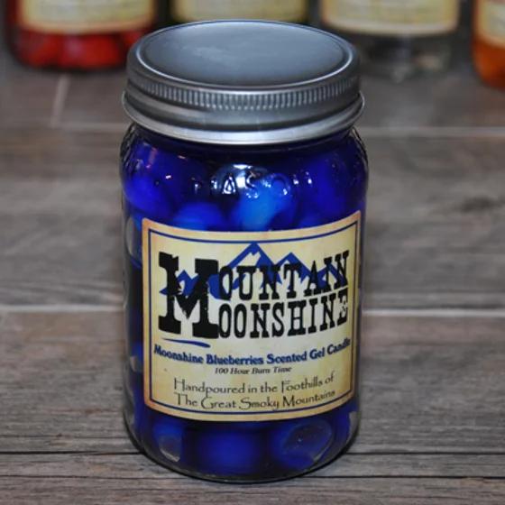 Mountain Moonshine Gel Candle | Blueberries