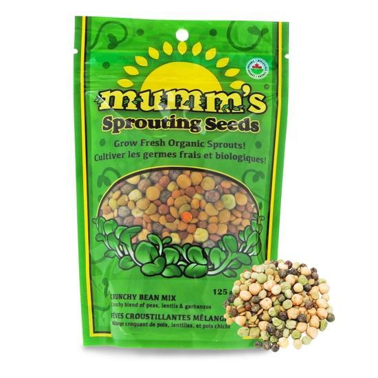 Mumm's  Sprouting Seeds | Crunchy Bean Mix