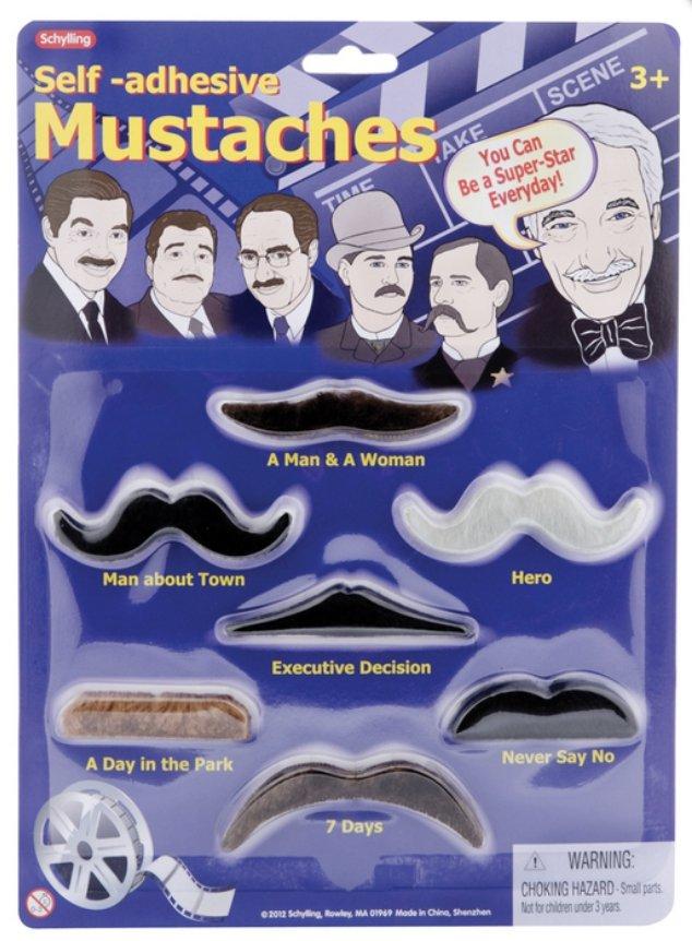 Mustaches - Self Adhesive