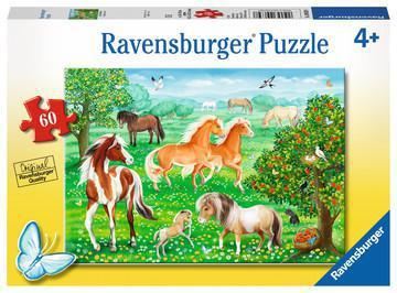 Mustang Meadow 60 Piece Puzzle by Ravensburger