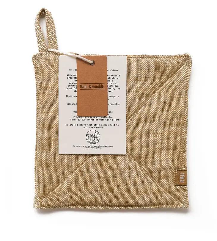 Chambray Trivet Potholder Mustard