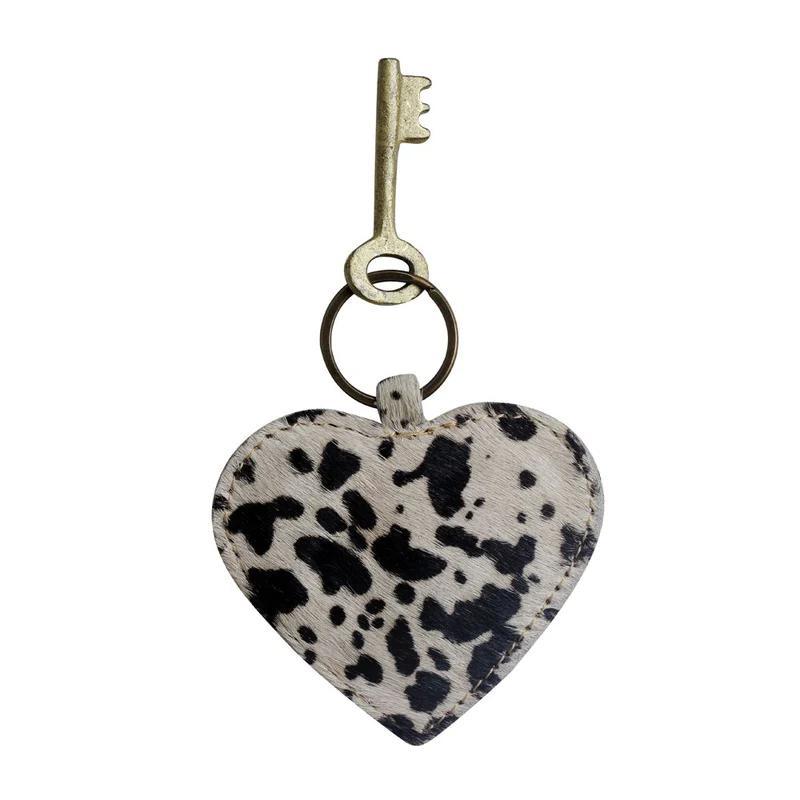 Myra Key Fob | Dalmatian Print