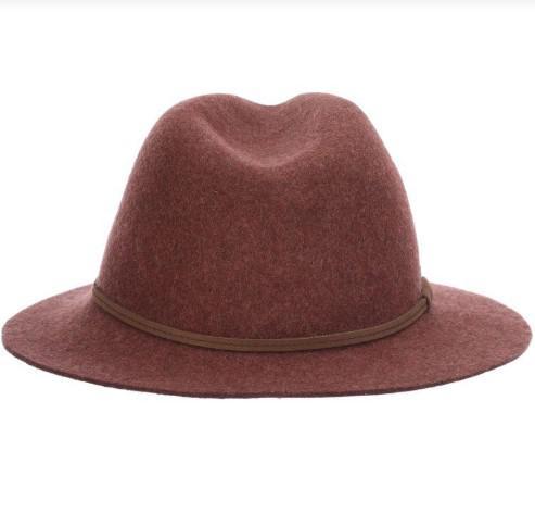 Mystery Wool Felt Safari Hat | Wine