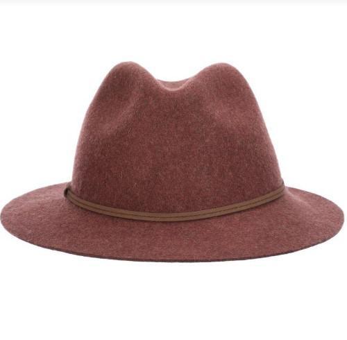 Mystery Wool Felt Safari Hat | Wine