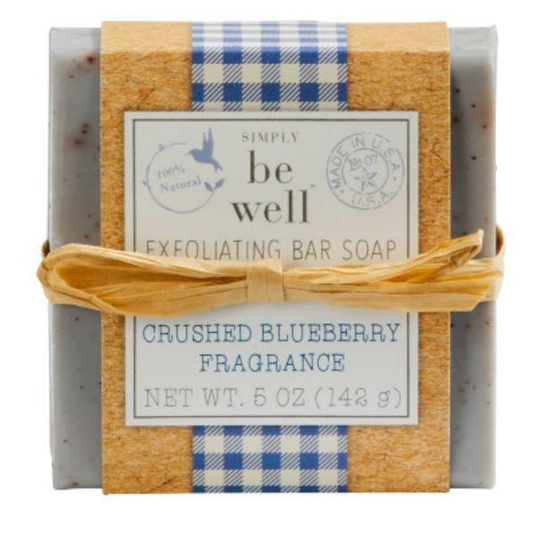 Natural Exfoliating Crushed Blueberry Soap