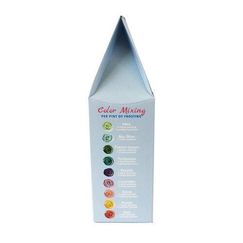 Natural Food Colors & Sprinkles Set with Piping Bags