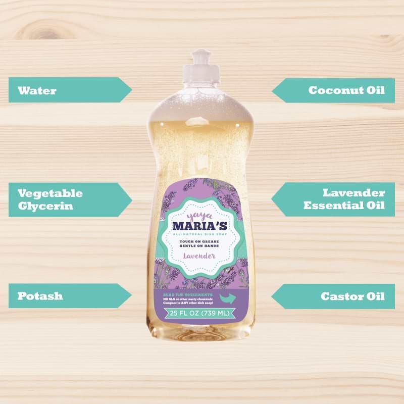 Natural Lavender Dish Soap