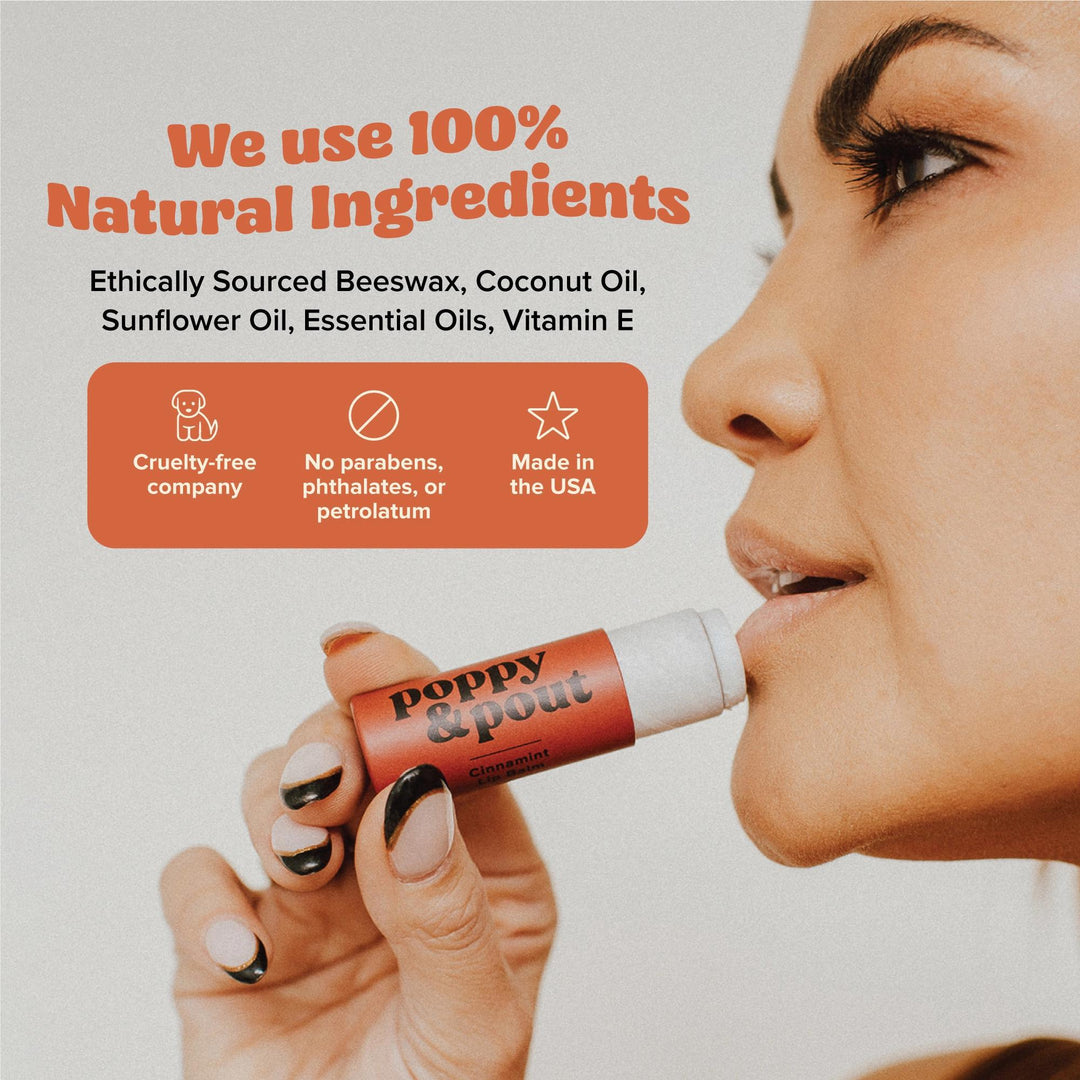 Natural Lip Balm | Blood Orange Mint