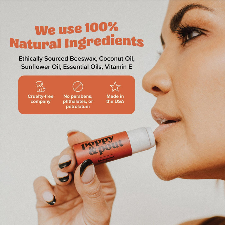 Natural Lip Balm | Blood Orange Mint