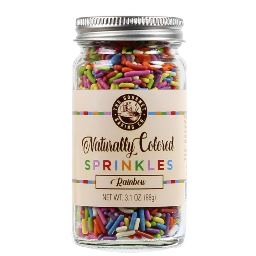 Naturally Colored Rainbow Sprinkles