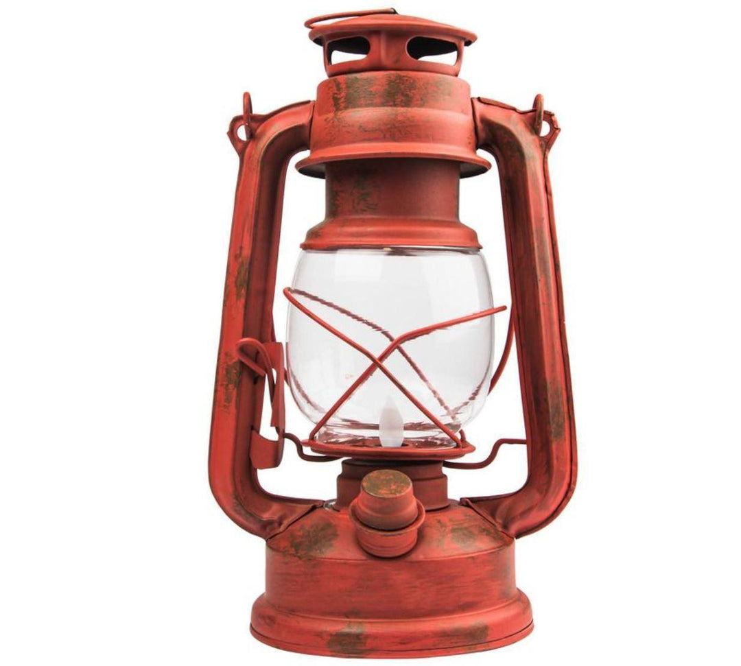 NEBO Old Red Lantern Flickering Light LED