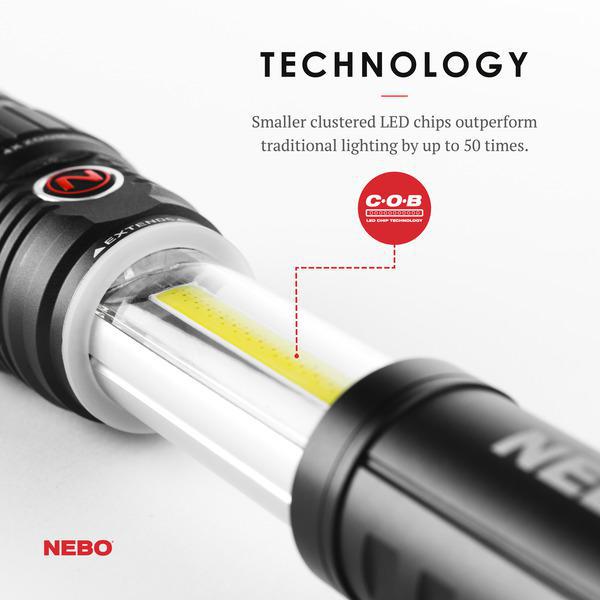 NEBO SLYDE+ 400 Flashlight