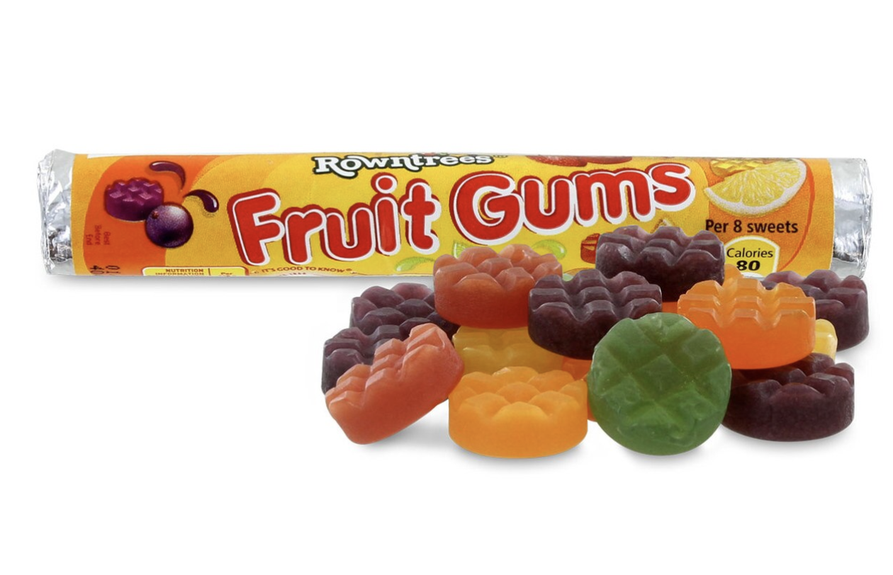 Nestle Rowntree Fruit Gums Roll